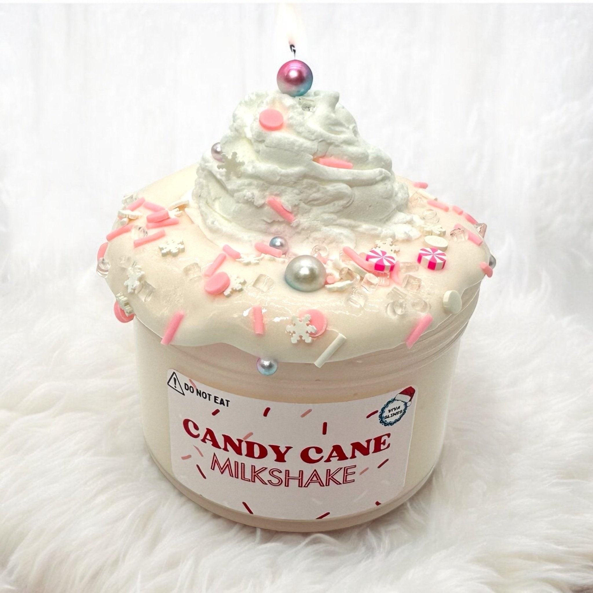 Candy Cane Milkshake - Viva Slimes