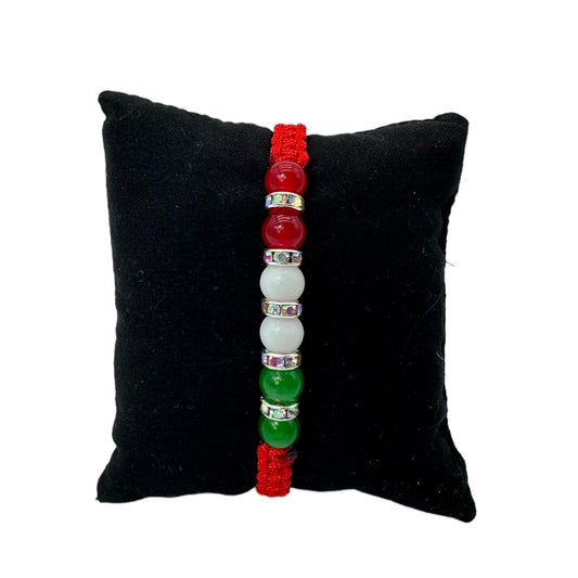 Mexican Flag Bracelet - Viva Slimes